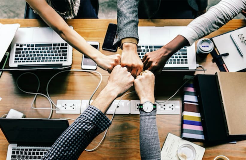 Startup business teamwork