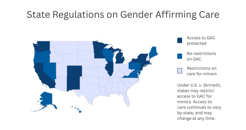 State Laws on Gender-Affirming Care - FindLaw