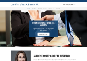 Ada Barreto website thumbnail