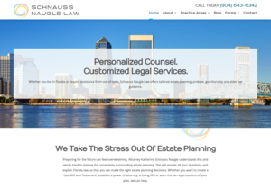 Schnauss Naugle Law website thumbnail
