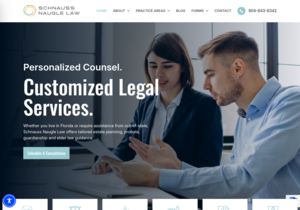Schnauss Naugle Law website thumbnail