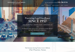 Glickman & Glickman website thumbnail