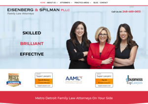 Eisenberg & Spilman, PLLC website thumbnail