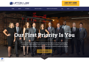 Lipton Law website thumbnail