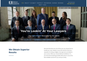 Edelman & Edelman website thumbnail