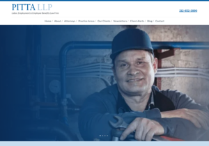 Pitta LLP website thumbnail